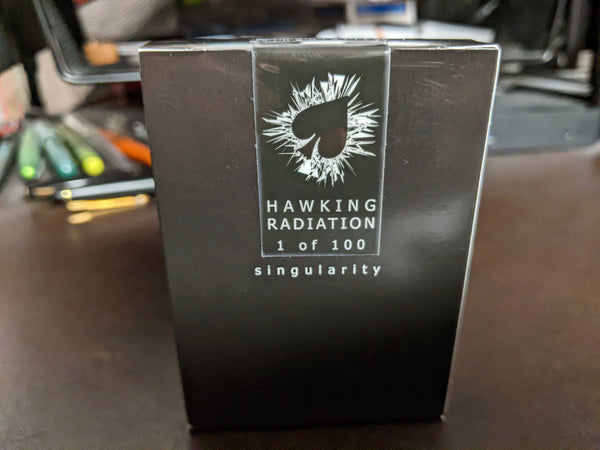 Singularity: Hawking Radiation black gilded deck