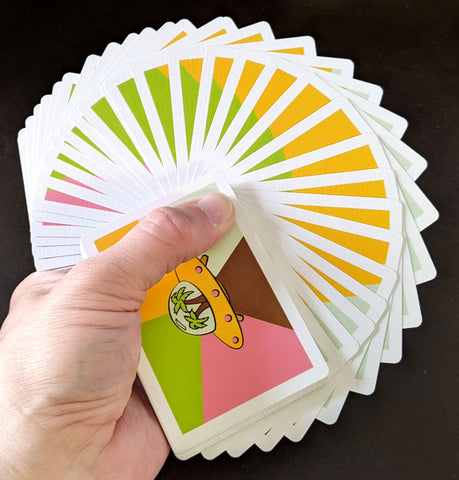 Galactic Paradise: Palette Back animated playing cards!