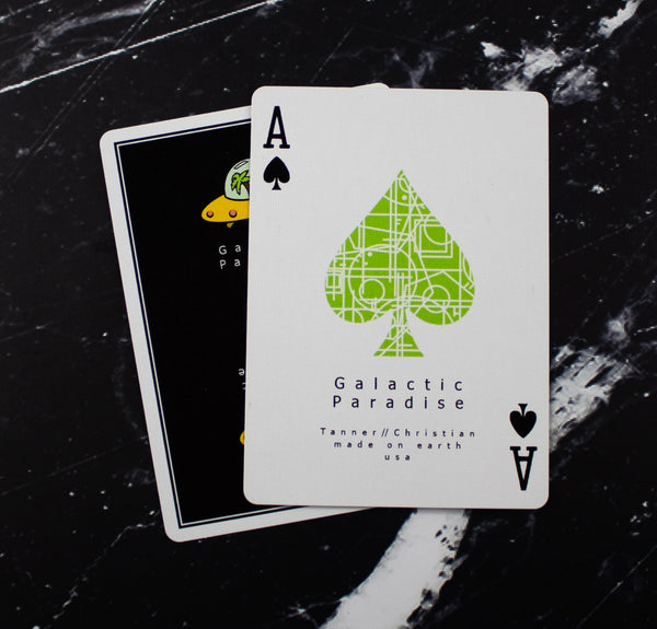 Galactic Paradise playing cards