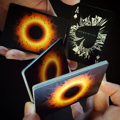 Singularity playing cards -- private reserve stock!