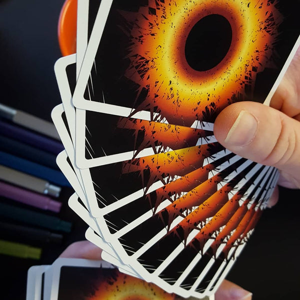 Singularity: Black Tie(S) playing cards